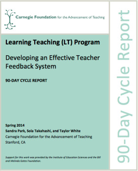 Developing an Effective Teacher Feedback System