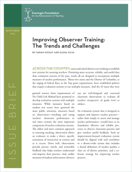 Improving Observer Training: The Trends and Challenges