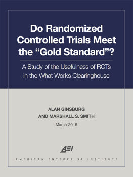 Do Randomized Controlled Trials Meet the ‘Gold Standard’?