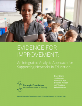 Evidence for Improvement: An Integrated Analytic Approach for Supporting Networks in Education