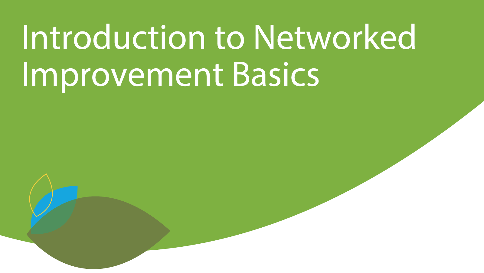 networked improvement basics icon